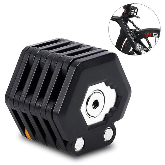 Összecsukható Kerékpárlopás Elleni Zár — Kompakt és Robusztus Biztonság