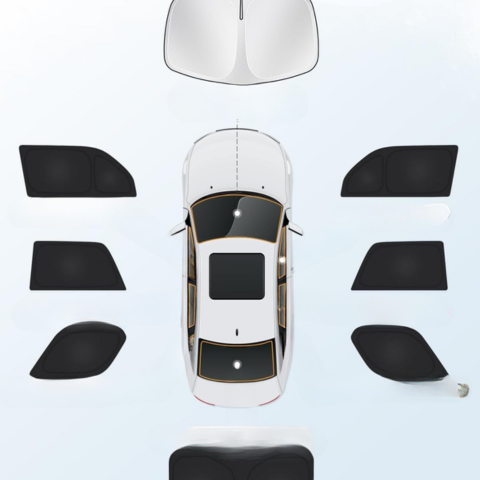 Skræddersydd Solskjerm for Toyota 4Runner 2010-2024 – Maksimal Innvendig Beskyttelse