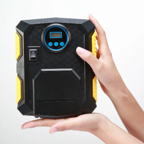 מדחס אוויר נייד 12V – נפיחה מהירה וללא מאמץ