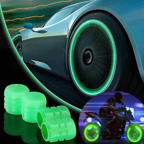 Shiny Valve Caps – Visibility and Safety