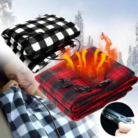 Varmende Bil Tæppe 12V — Komfort Og Varme Om Vinteren