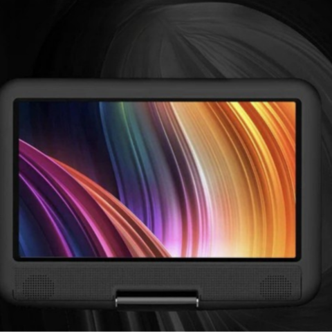 Hordozható DVD-lejátszó SD és USB porttal — Tiszta és praktikus képernyő