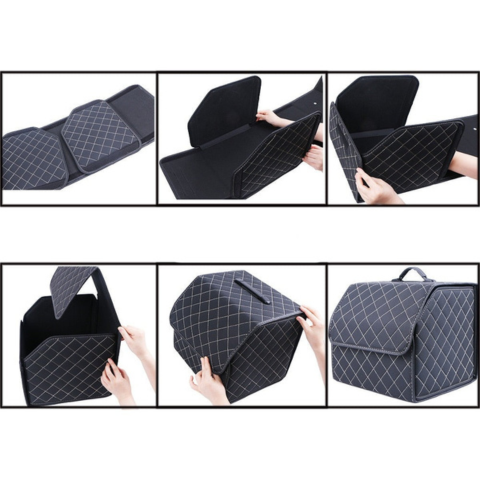 Autócsomagtartó Szervező – Könnyen Hajtható és Szállítható