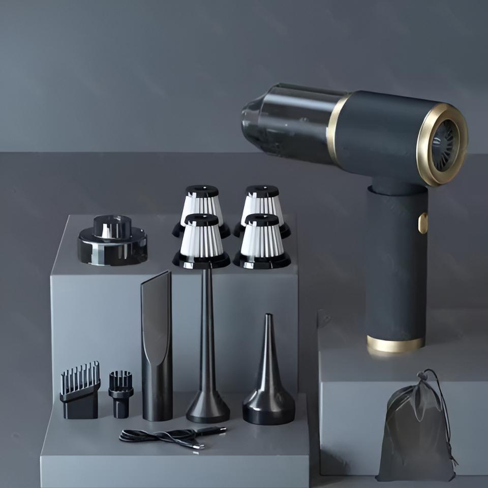 Mini Multifunksjonsstøvsuger — Rask og Effektiv Rengjøring