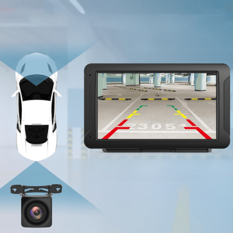 Sistem Multimedia Multifuncțional pentru Mașină — GPS, Muzică & Cameră de Marsală