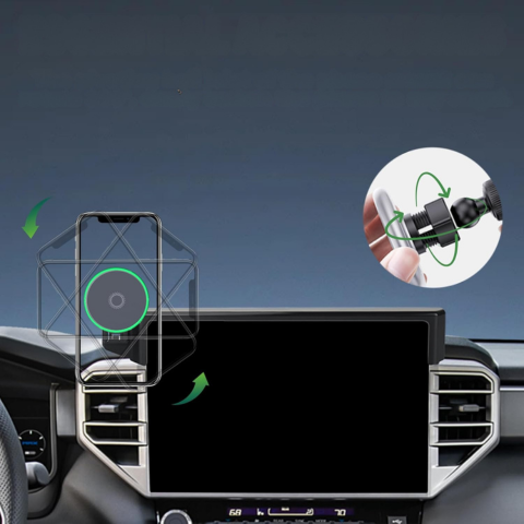 Trådlös Bil Laddare — För Toyota Tundra Och Sequoia