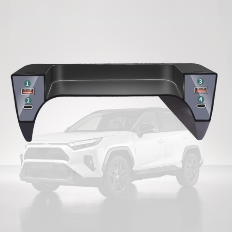 USB-bilhub — Snabbladdning och diskret installation