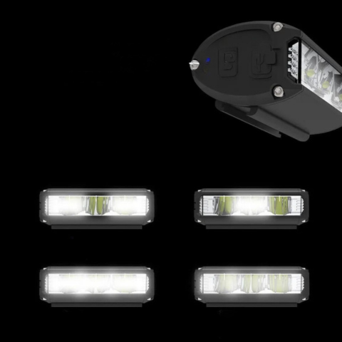 פנס אופניים נטען – עמיד במים ואולטרה מואר