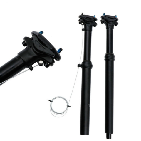 Adjustable Seat Post For Bike – With Cable Kit And Lever