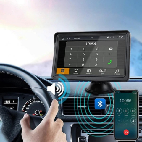 نظام الوسائط المتعددة في السيارة — CarPlay و Android Auto بدون أسلاك