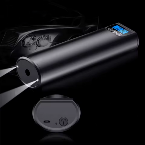 Compresseur D’air Intelligent — Portable & Rechargeable