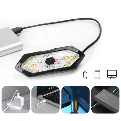 Blikajúce svetlo na bicykel – Nabíjateľné a diaľkové ovládanie