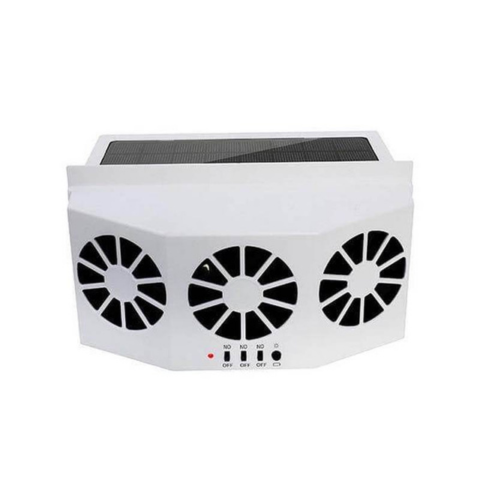 Solárny ventilátor do auta – Ideálny na leto