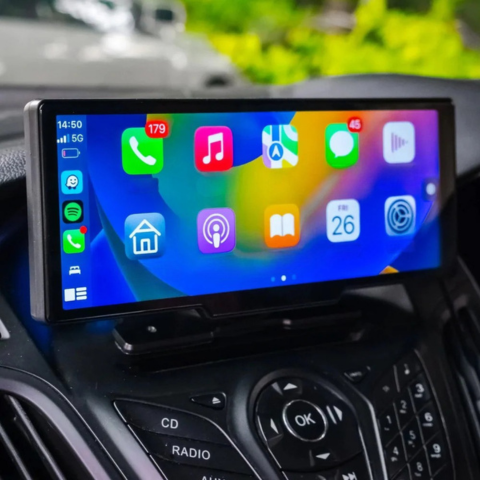 Multifunctioneel Auto Scherm – Achteruitrijcamera Steun En Stemcontrole