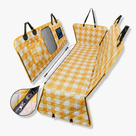 Funda de Protección Trasera de Coche — Ideal para Transportar a los Perros