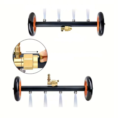 מנקה שלדת רכב — תואם למנקה בלחץ גבוה