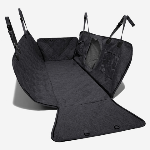 Funda de Protección Trasera de Coche — Ideal para Transportar a los Perros