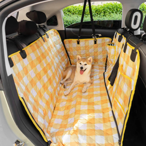 Funda de Protección Trasera de Coche — Ideal para Transportar a los Perros