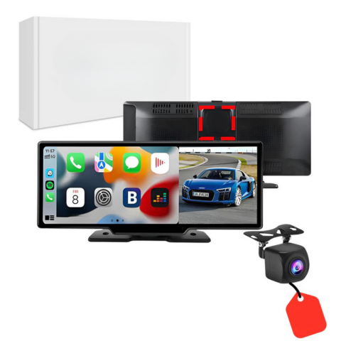 Sistema multimedia para coche - Pantalla HD y CarPlay inalámbrico