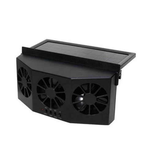 Solárny ventilátor do auta – Ideálny na leto