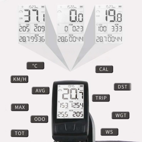 Cyklistický multifunkčný počítač – jednoduchá inštalácia