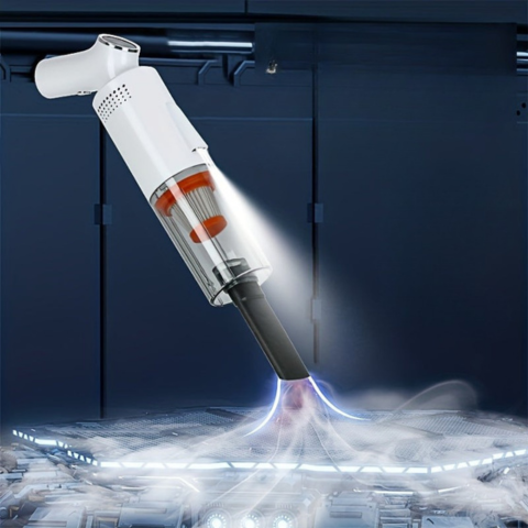 Aspirapolvere per auto senza fili — Display digitale e monitoraggio in tempo reale