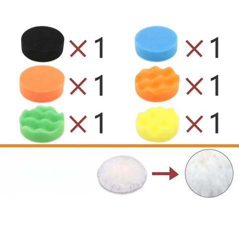 Scheinwerfer-Restaurationsset — 41 Teile für eine Klarheit wie neu