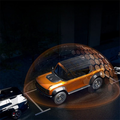 מצלמת רכב HD עם מסך מגע — מצלמת רכב HD בגודל 10 אינצ'