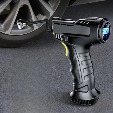 Draagbare Luchtcompressor Voor Auto — Snelle En Gemakkelijke Inflatie