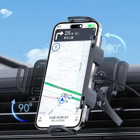 Suport Telefon Magnetic Pentru Mașină — Montare Rapidă și Securizată