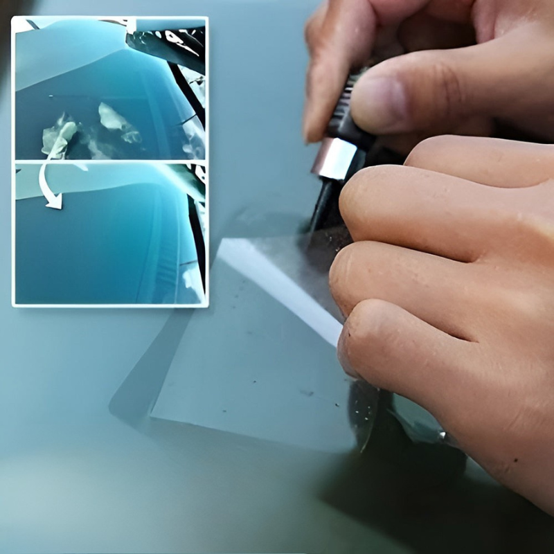 Reparasjonssett for glasssprekker