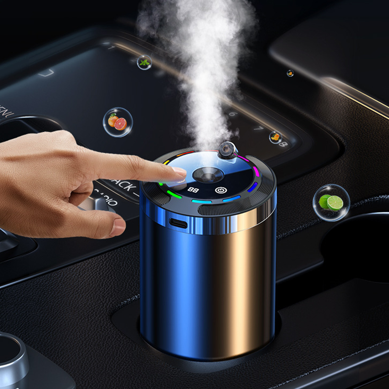 Difusor de Aceites Esenciales Recargable — Relajación y Luz Suave LED