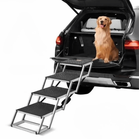 Rampa per Auto per Cani – Pieghevole, Leggera e Sicura