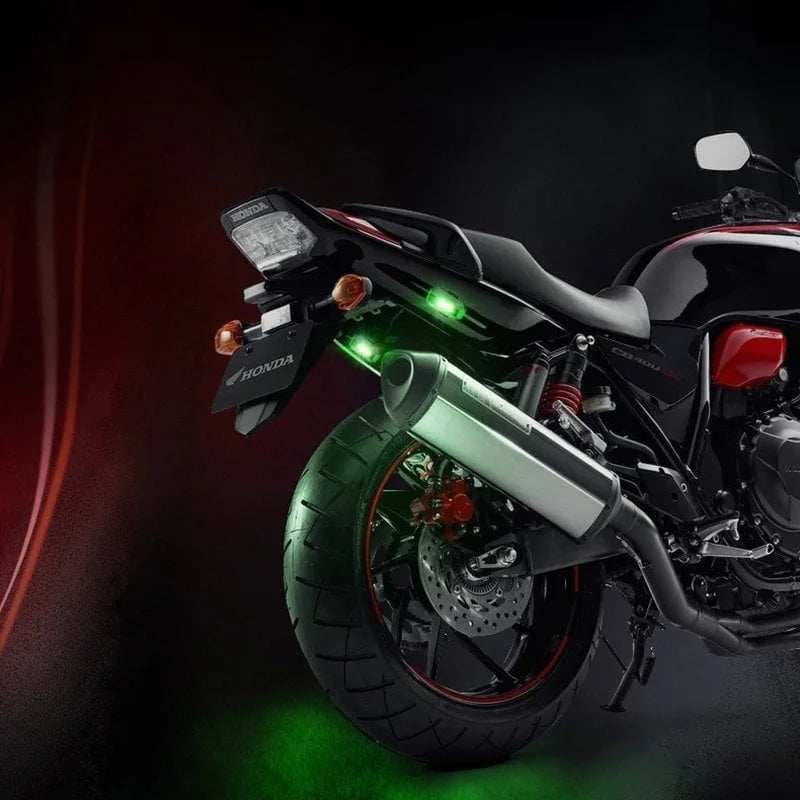 LED-lampor Anti-Kollisions För Motorcykel – Säkerhet Och Stil