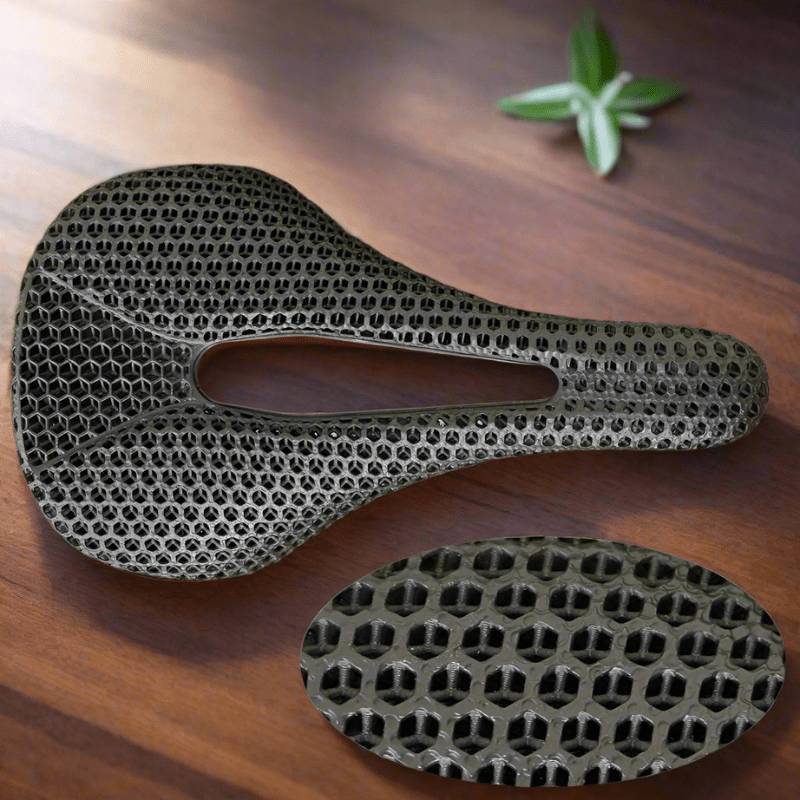 Selle De Vélo Ultralégère Avec Structure Imprimée — Confort Et Performance