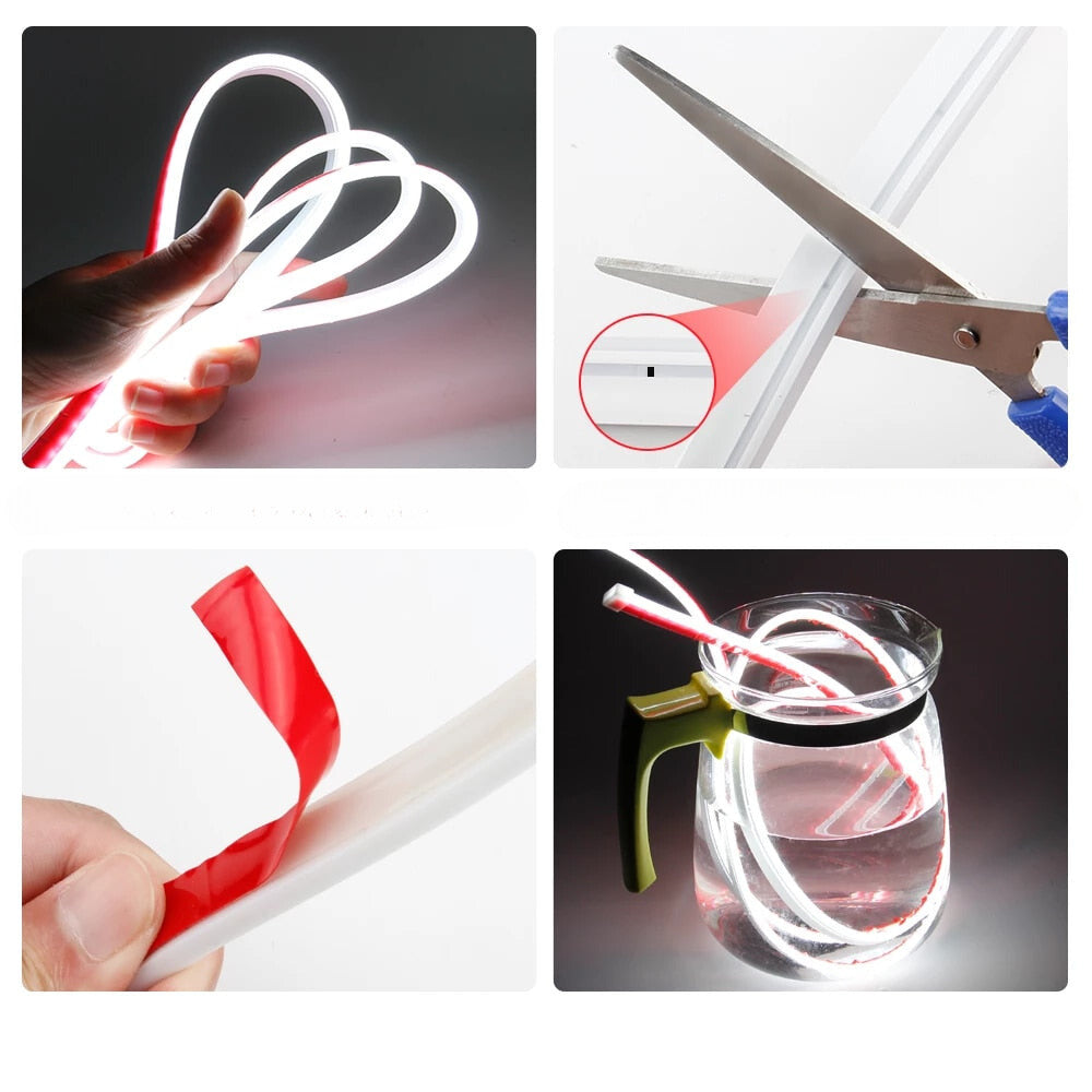 車のボンネットのライトバンド