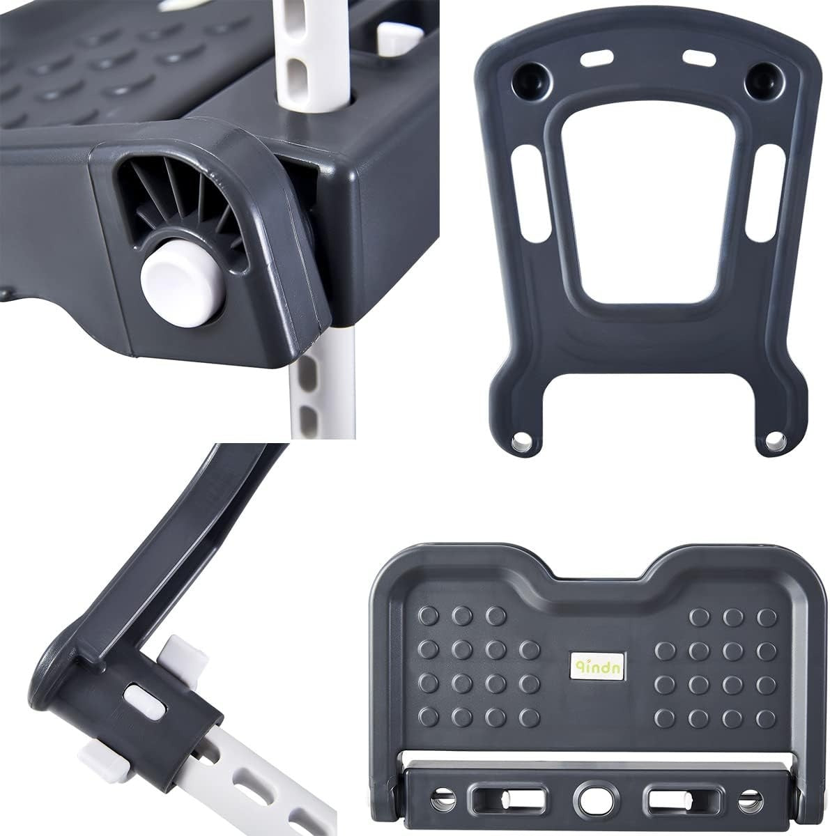 Reposa-pies ajustable y plegable para asiento de auto infantil — Confort y apoyo en viaje 