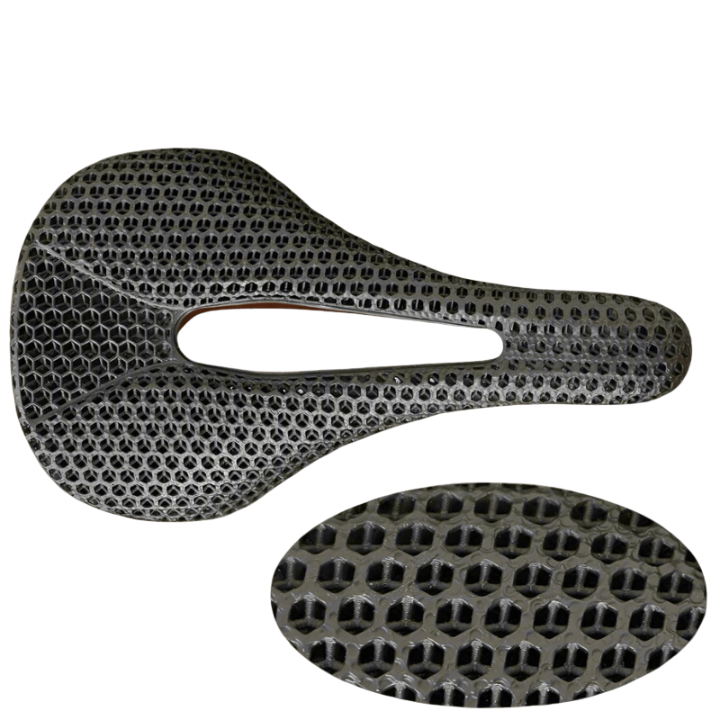 Selle De Vélo Ultralégère Avec Structure Imprimée — Confort Et Performance
