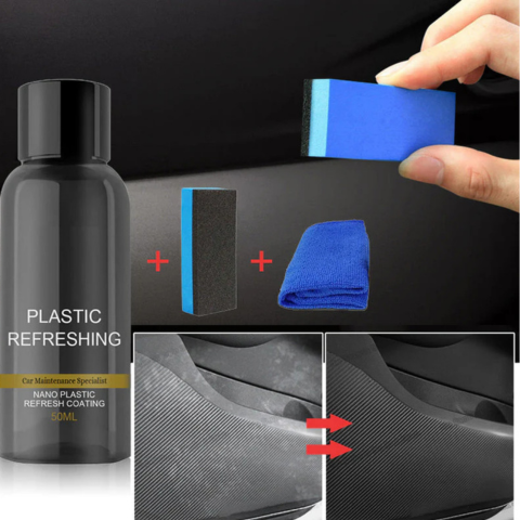 Żel przywracający do plastiku samochodowego – Wykończenie jak nowe 
