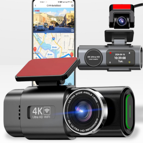 Autokamera 4K UHD – Bezpečnosť a vysoké rozlíšenie 