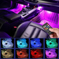 Binnen LED-strips met geluidsynchronisatie 