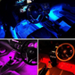 Binnen LED-strips met geluidsynchronisatie 