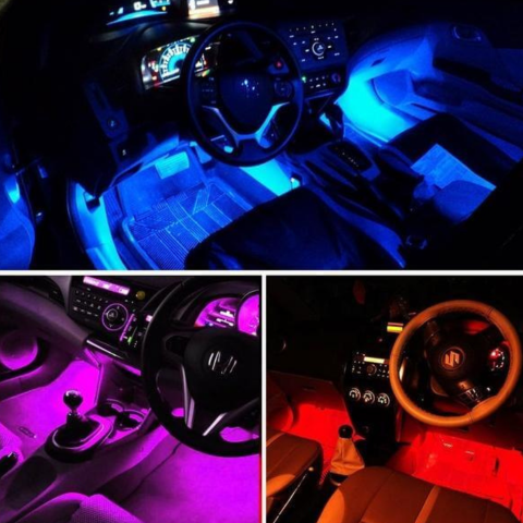 Binnen LED-strips met geluidsynchronisatie 