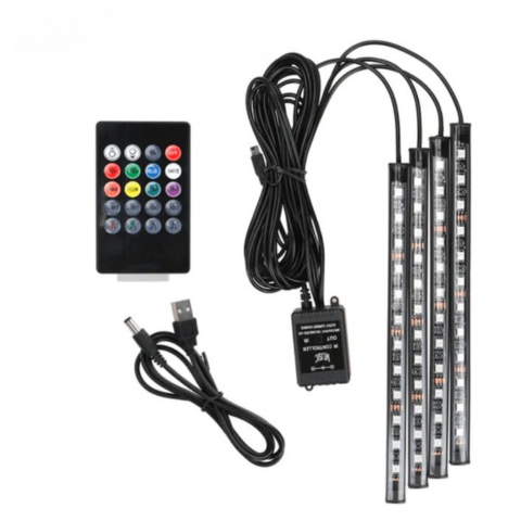 Binnen LED-strips met geluidsynchronisatie 