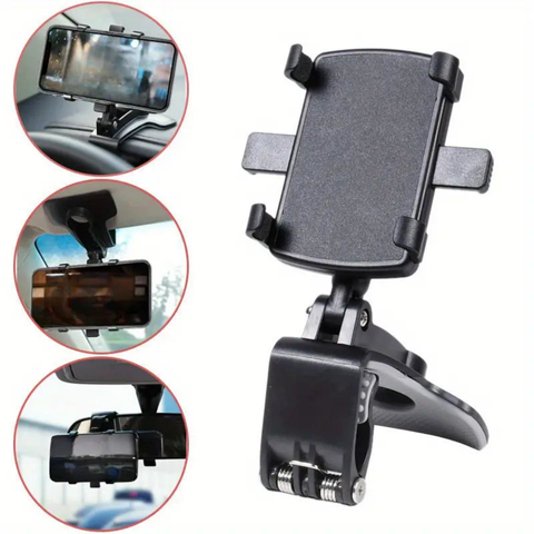 Support Telefono Auto – Fissaggio Cruscotto Multifunzionale 