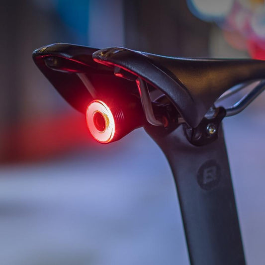 LEDリアライト、インテリジェントブレーキセンサー付き — 都市部やスポーツに最適 