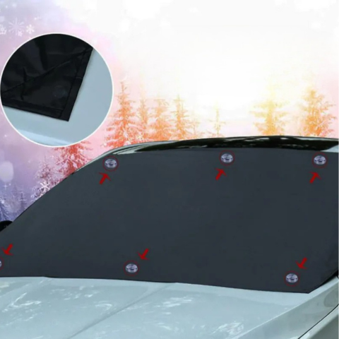 Protège Pare-Brise Auto – Anti-Givre En Hiver, Anti-Chaleur En Été