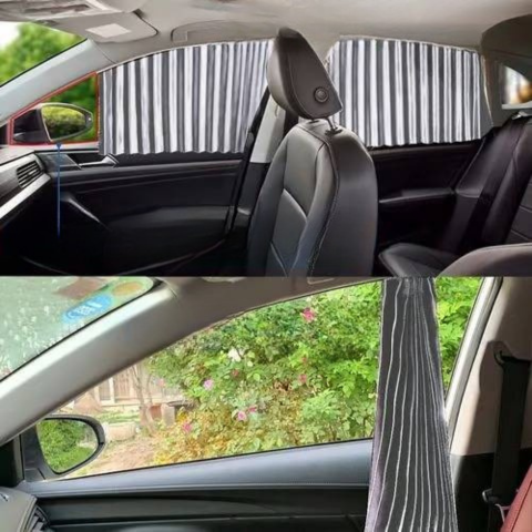 車の窓用サンシェード - 快適さと保護 