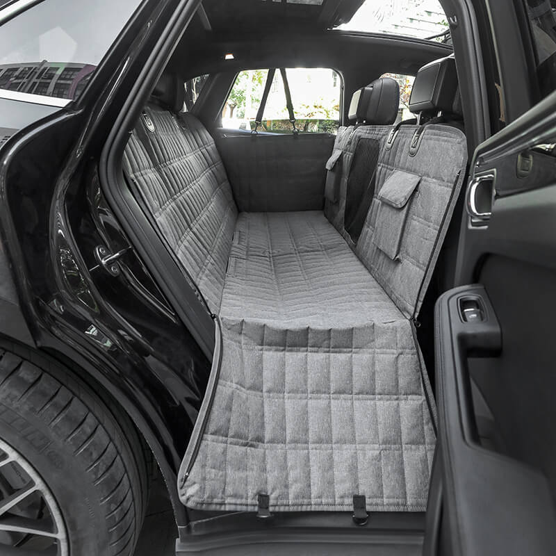 غطاء مقعد السيارة المخصص للكلاب - حماية كاملة وسهولة التركيب