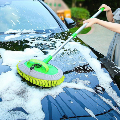 Mocio Estensibile per Auto – Pulizia Facile e Senza Sforzo 